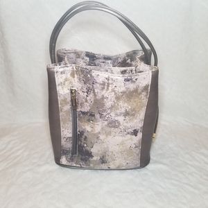 Samoe brushstroke bucket purse